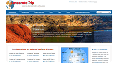 Desktop Screenshot of lanzarote-trip.com